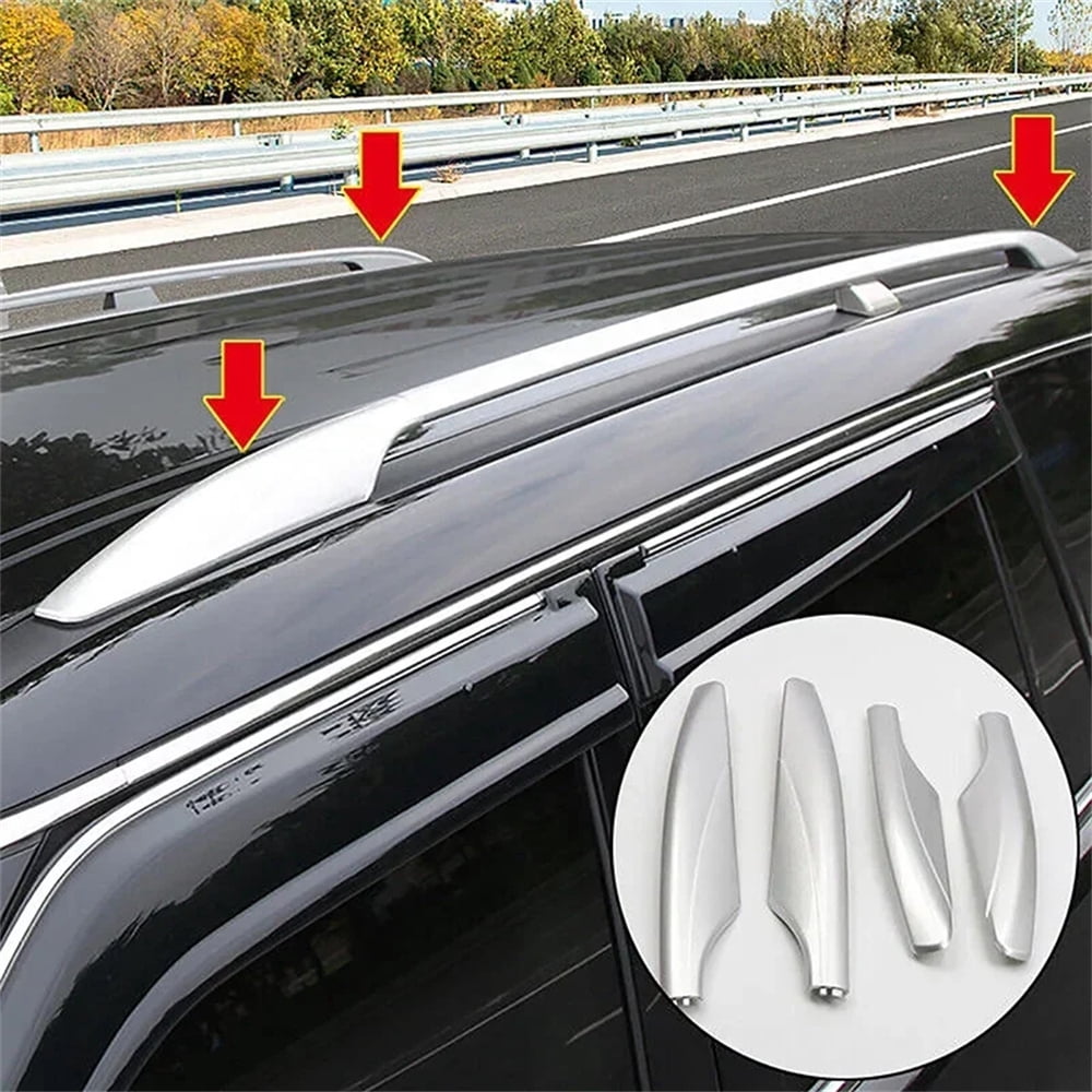 4Pcs Car Roof Luggage Rack Cover For Nissan Patrol Y62 2010-2018 ...