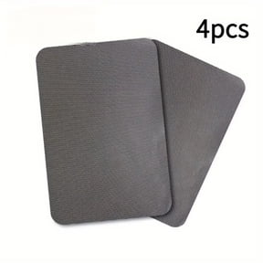 4Pcs Car Side Window Sun Shade Black Static Mesh Film UV Protection Sun Blocker