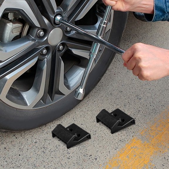 4Pcs Car Tire Changing Rim Protector Clamp Jaw Covers Durable Black Nylon Pads