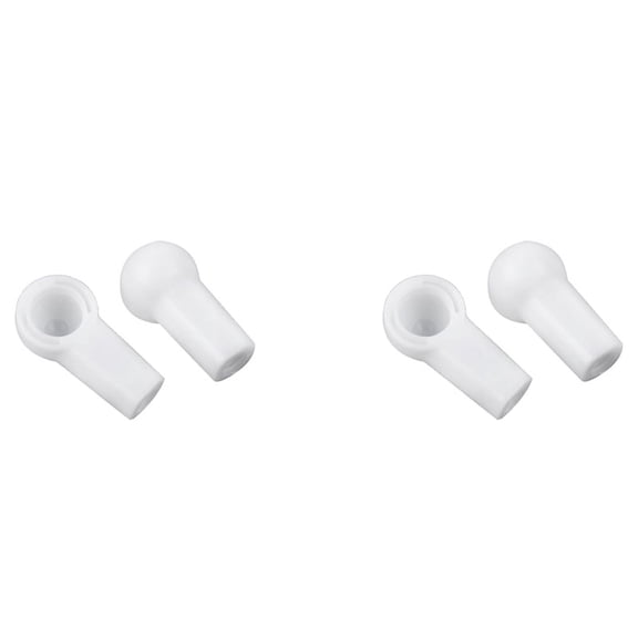 4Pcs Car Top Push Rod Joint End Cap Replacement For- 986 987 Convertible 1997- 2012 98656127902,4 x Top Push Rod Joint Cap,white