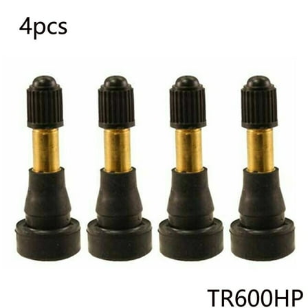 4Pcs Car Truck TR600HP High Pressure Snap-in Brass Tubeless Tire Valve Stem