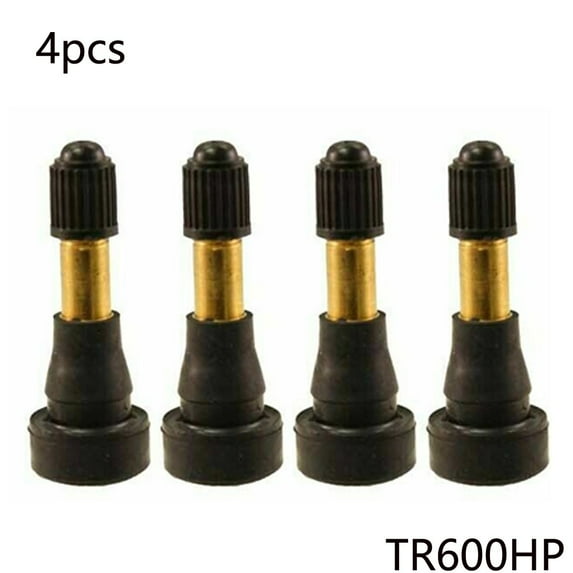 4Pcs Car Truck TR600HP High Pressure Snap-in Brass Tubeless Tire Valve Stem