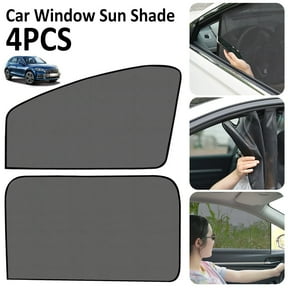 4Pcs Car Window Sun Shades UV Protection Front/Rear Window Screen Shade Car Curtain with Magnetic Sunshine Blocker Car Privacy Shield Auto Interior Accessories Reduce Glare for Most Cars