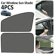 4Pcs Car Window Sun Shades UV Protection Front/Rear Window Screen Shade Car Curtain with Magnetic Sunshine Blocker Car Privacy Shield Auto Interior Accessories Reduce Glare for Most Cars