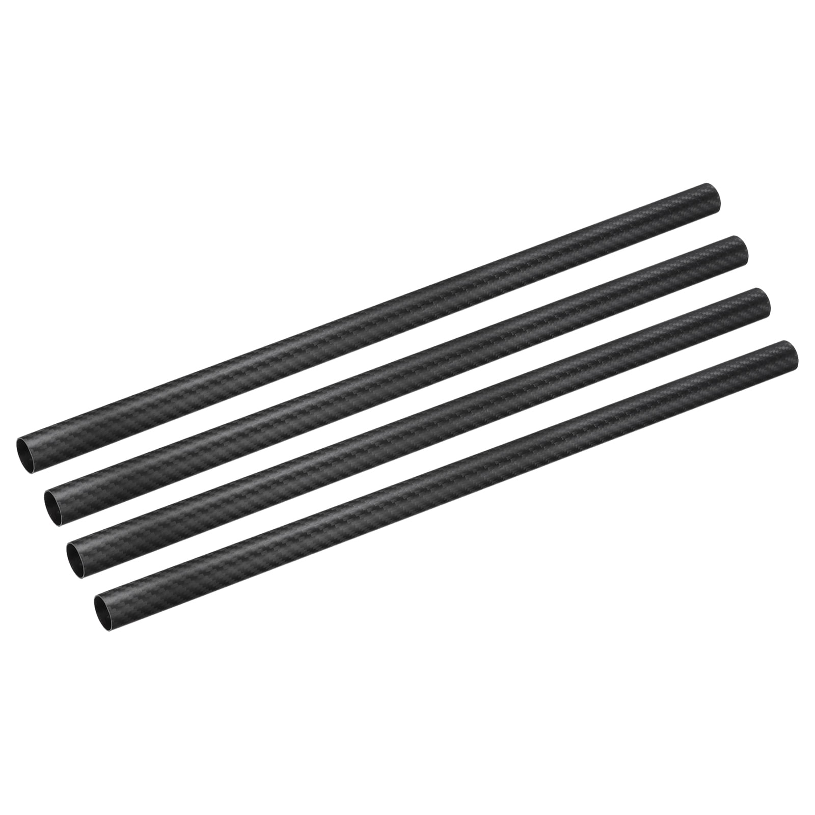 Tube Rond En Fibre De Carbone 20x18x500 Mm - Finition Matte 3K, Pour Modélisme RC (neuf)
