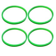 4Pcs Cars Spare Parts Seat Intercooler Turbo Pipe Seal O-Ring Set, Suitable for Volkswagen, Audi, Skoda Models
