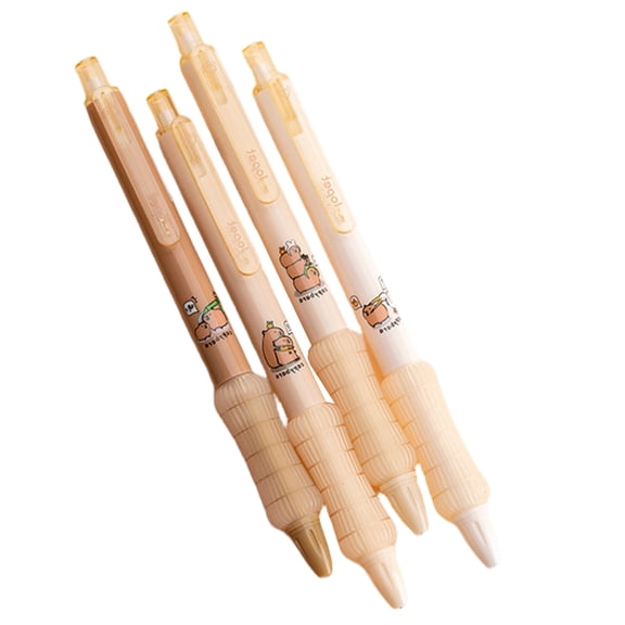 4Pcs Cartoon Mechanical Pencil 0.5 Automatic Pencil Automatic Drafting Pencil Drafting Pencil for Writing Drawing