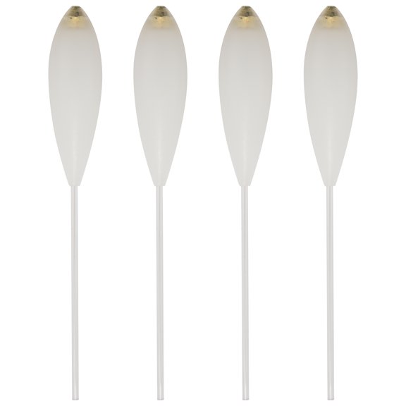 4Pcs Casting SPIROLINO FORELLE POSEB Slow Sinking Suspending Intermediate Fly Fishing Float 20G,4 x Floating Bombarda Floats,White