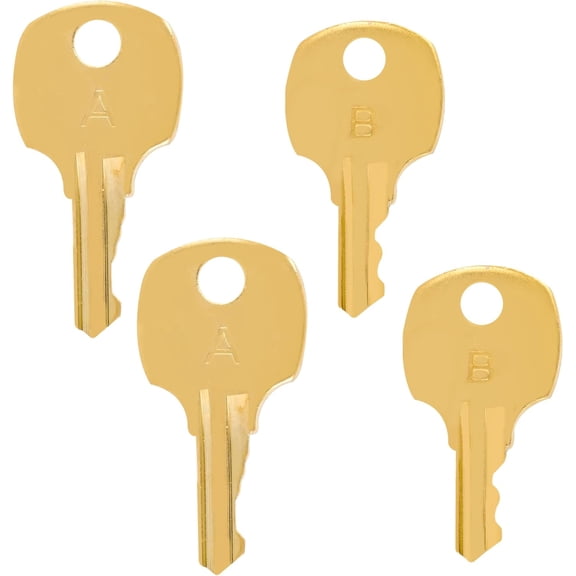 4Pcs Cedar Chest Key Replacement Fits All Lane S Series Locks, Replacement Lane Cedar Chest Key Safety Style Locks S83,S84,S85,S86,S87,S88,S89,S90,S99