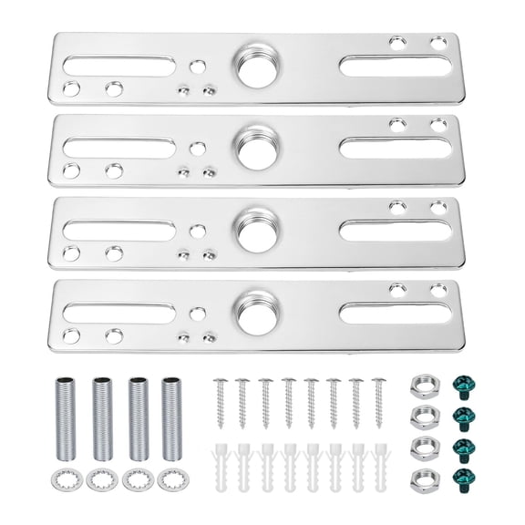 4Pcs Universals Light Fixture Brackets Lamp Crossbars Hardware for Chandelier, Pendant Light, Wall Sconces