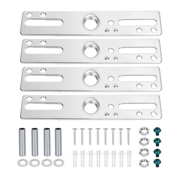 4Pcs Ceiling Light Fixture Mounting Bracket Universals Lamp Crossbars Hardware For Chandeliers And Pendant Light