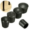 4Pcs Chair Leg Caps Rubber Feet Pads Furniture Table Covers Socks Plugs