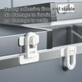 thumbnail image 1 of 4Pcs Child Proof Fridge Lock Oven Lock Multifunction Buckle For Kids Protection, 1 of 6