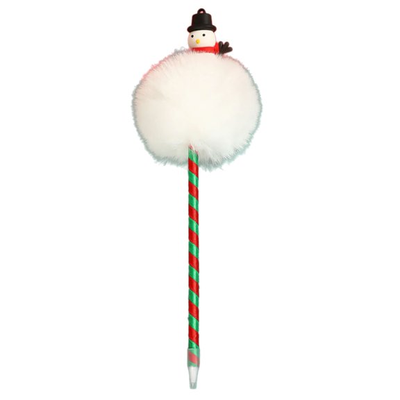 4Pcs Christmas Themed Ballpoint Pen Funny Christmas Writing Pen for Class Reward, Stocking Fillers