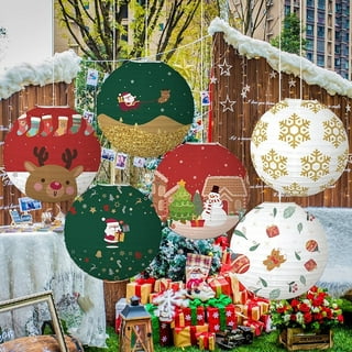 Christmas Themed Party Decorations Supplies Includes Xmas Deer Snowman  Santa Claus Honeycomb Balls Banner, Paper Snowflake Fans, Paper Lanterns, POM  Poms Flower - China Christmas Party Decoration Supplies and Party Paper  Decoration