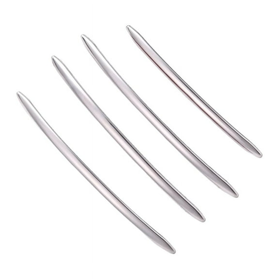 4Pcs Chrome Stainless Steel Exterior Door Handle Molding Trim Cover Outer Doors for 5 Series F10 F18