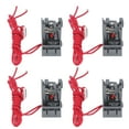 4Pcs Circuit Breaker Release Shunt Trip Left Side Mounting Remote