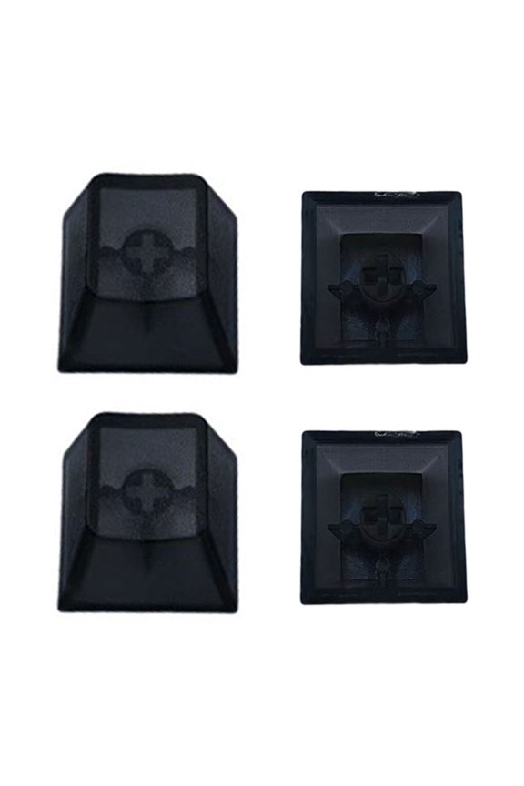 4Pcs Clear ABS Keycap Mechanical Keyboard Matte Backlit Keycaps Replacement for Mechanical Keyboard