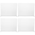 4Pcs Clear Closet Shelf Divider For Clothes Purses Separator Shelves