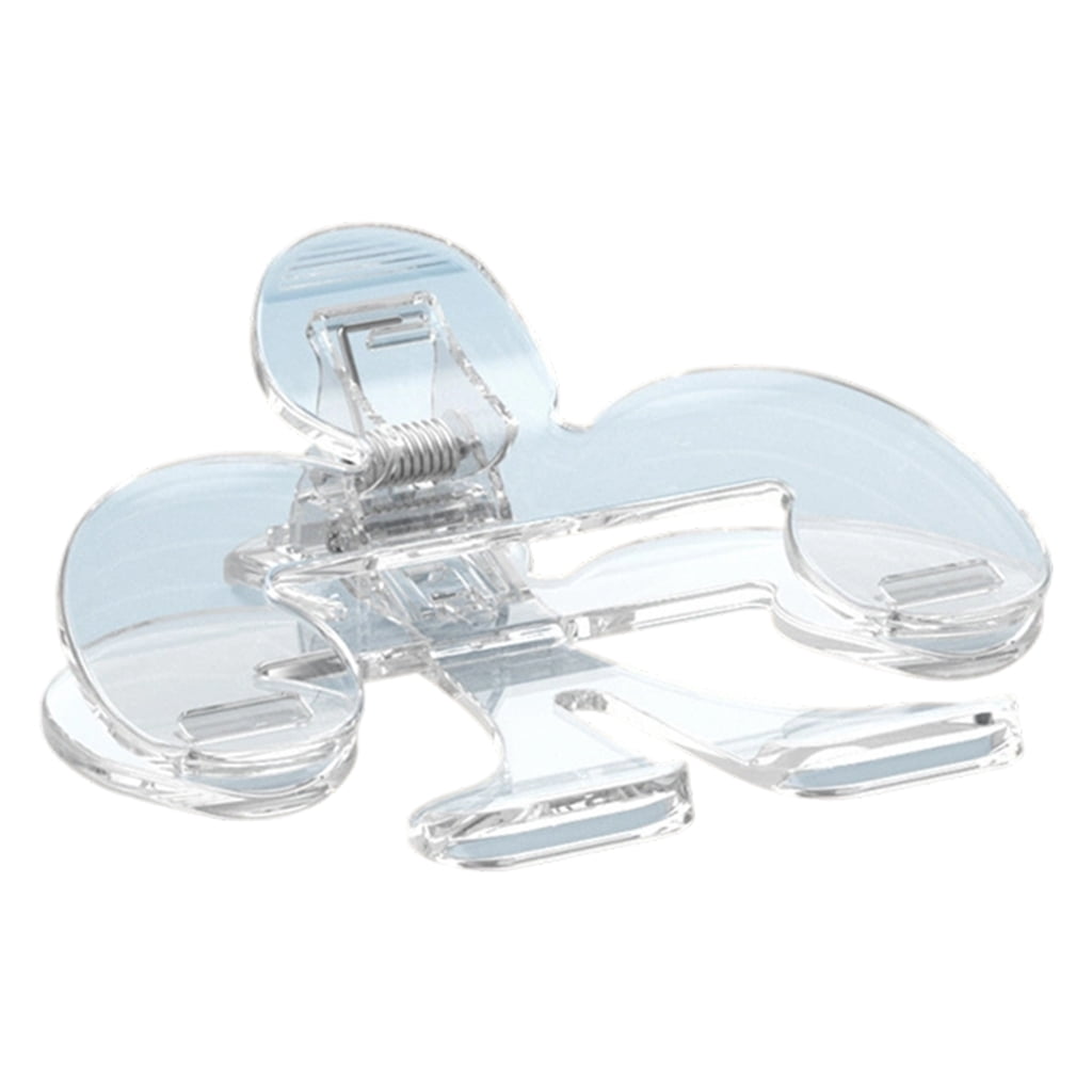 4Pcs Clear Colored Paper Clip File Organiser Clip Paper Clamps Book ...