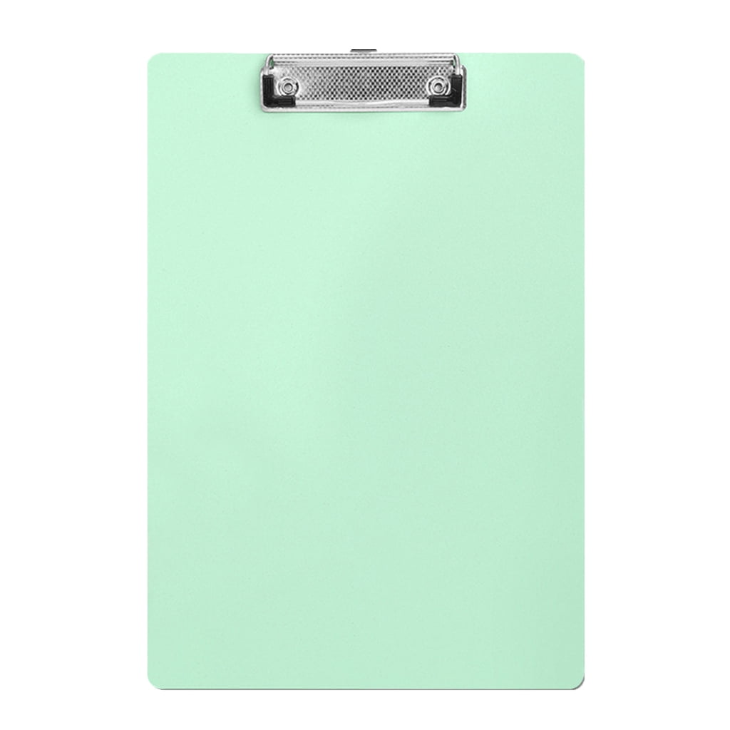 4Pcs/Pack Clipboard with Retactable Hanging Hook 12x8In Conference Writing Board