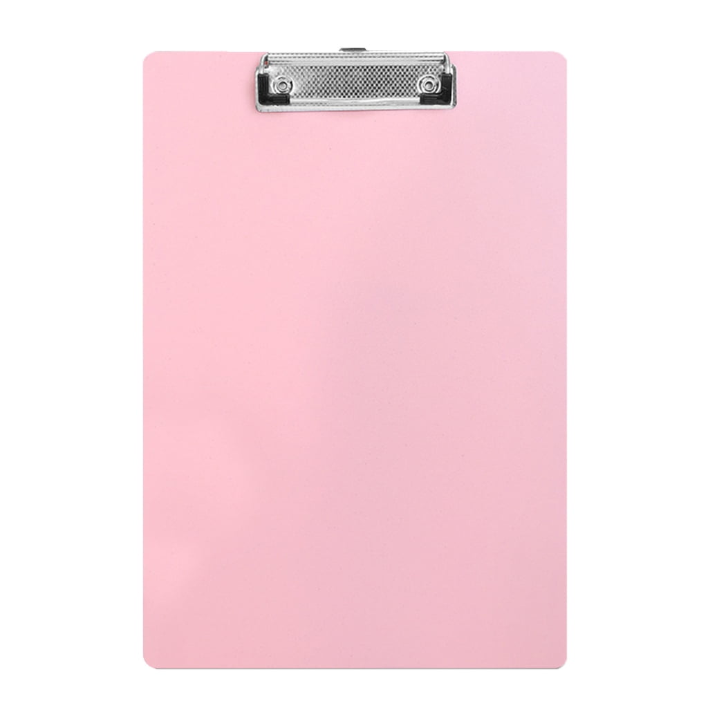 4Pcs/Pack Clipboard with Retactable Hanging Hook 12x8In Conference Writing Board