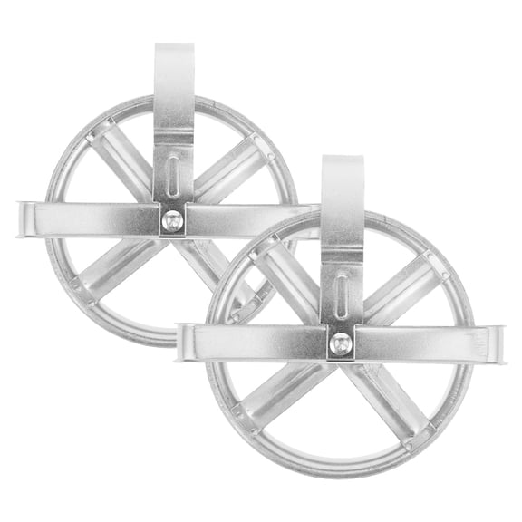 4Pcs Clothesline Pulley Nylon Rope Pulley Cable Puller Compatible with Outdoor Drying Clothing Fits Rope 5In