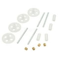 thumbnail image 1 of 4Pcs Complete Gear Replacement Set for Syma X5 Series Large Gears, Shafts, Shaft Ends, Motor Cogs, Durable Drone Repair, 1 of 7
