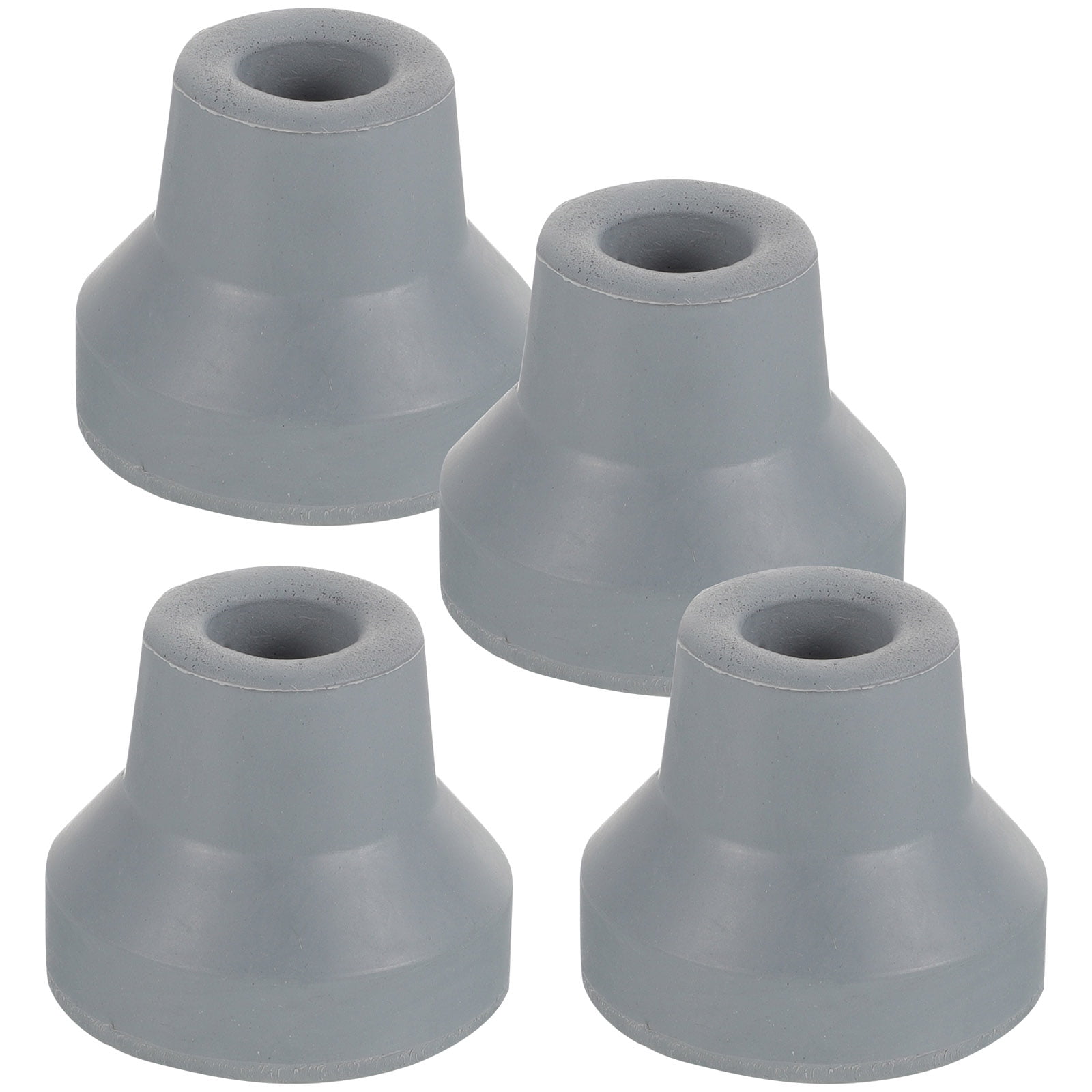 4Pcs Crutch Tips Rubber Cane Tip Heavy Duty Crutches Pad Rubber Cane Feet Non-Slip Cane Tips