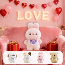 4Pcs Cute Plush Toy Under $5! Yannianjz Stuffed Animal Plush Toy Set, Cute Soft Plushie forkidsboysGirls, Gift Plush Doll for Birthday Christmas Decoration Nursery Bedroom Playroom