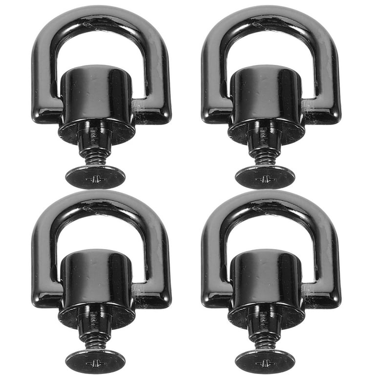 4Pcs D Rings for Purse Metal Rivet Studs Screw Back Rivets Purse