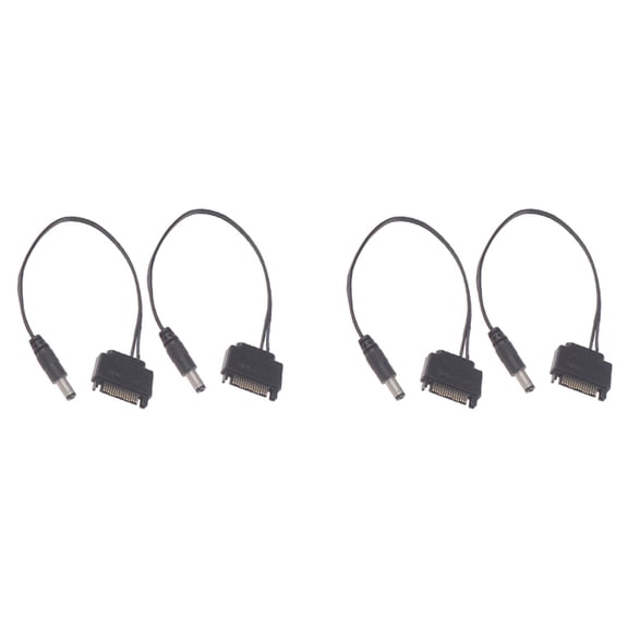 4Pcs DC Cable Power Supply Revolution DC 5521 12V Power Supply to DC Cable