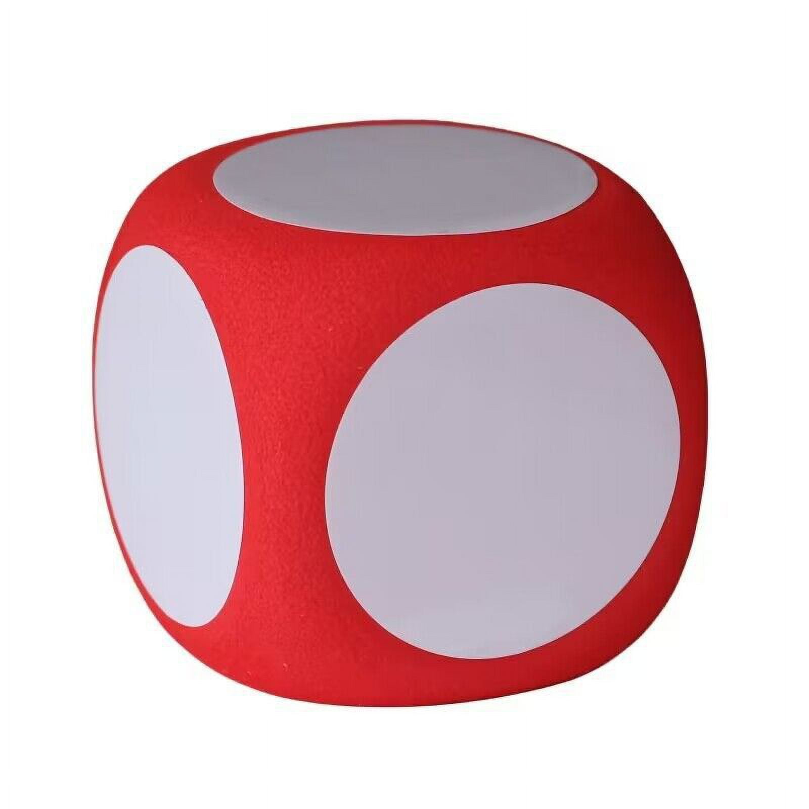 4Pcs DIY Game Dice Large Dice Classroom Writable Dice Decorative Blank