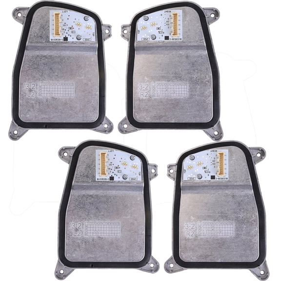 4Pcs DRL Daytime Running Light Turn Signal Control Unit Module Left for BMW Mini F56 2013-2019, Replaces 63118737589 63118737590