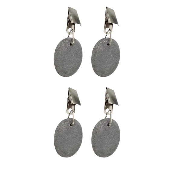 4Pcs Decorative And Functional Marble Tablecloth Weights Clip For Outdoor Picnics And Home Dining Table Elegant Design