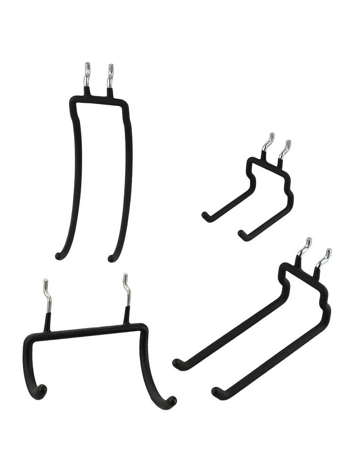 4Pcs Different Specifications Pegboard Drill Holder Kit, Pegboard Tool Hooks