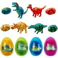 thumbnail image 1 of Easter Toys for Kids, 4 Pack Dinosaur Egg for Easter Basket Fillers, 1 of 5