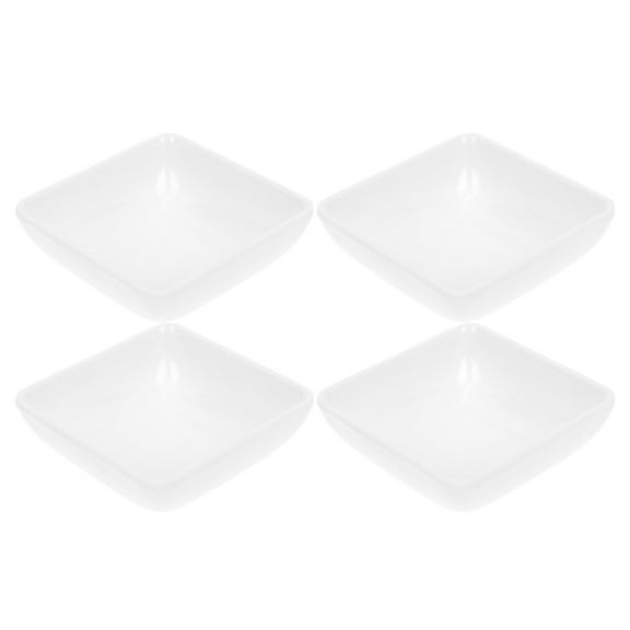 4Pcs Dipping Sauce Dish Condiment Dish Small Plates Home Tableware Kitchen Spice Plates