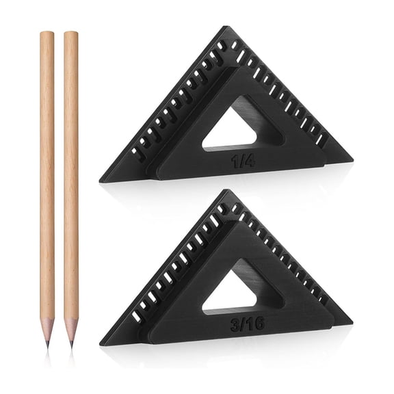 4Pcs Door and Window Casing Reveal Marking Tool 3/16 and 1/4 Inch Trim Marking Gauge for Woodworking Decoration Projects,1set * trim reveal tool