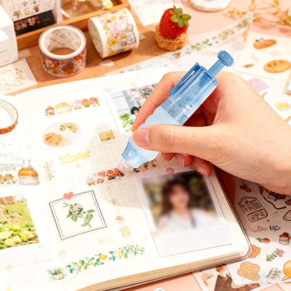 4Pcs Double Tape Pens 2026 Scrapbooking Double Tape Roller Craft Runner Multipurpose Journaling For Scrapbooking School