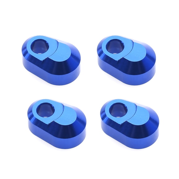 4Pcs Durable Aluminum Hinge Pin Retainers for TRAXXAS X-MAXX 1/5 Monster Truck, Upgrade Parts