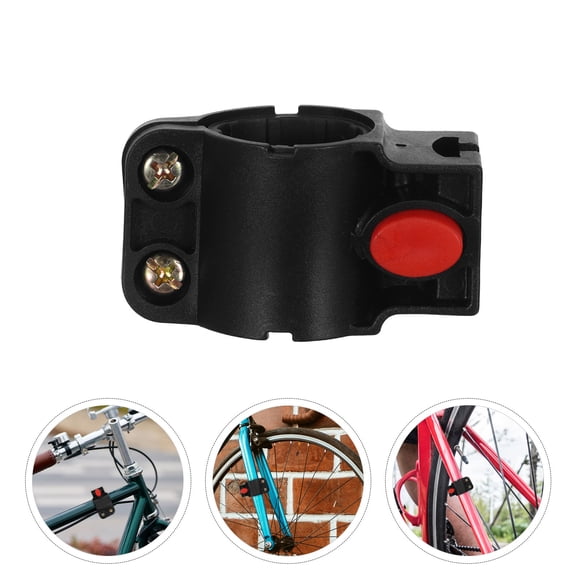Milisten 4Pcs Quick Install Bike Lock Holder Compatible with Road and Mountain Bikes