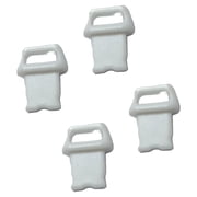 4Pcs Dust Plugs for 16 15 14 13 12 Universal Phone Charging Port Protector Cover