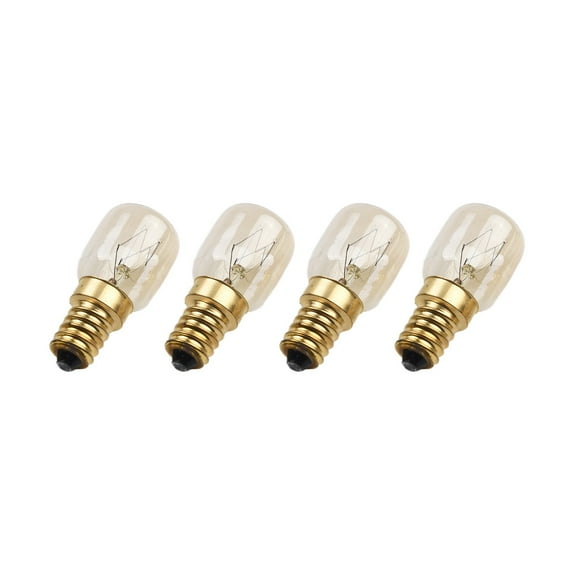 4Pcs E14 Salt Lamp Globe Bulb 25W Light Bulbs 240V Refrigerator Oven Replacement 25W YIWEI
