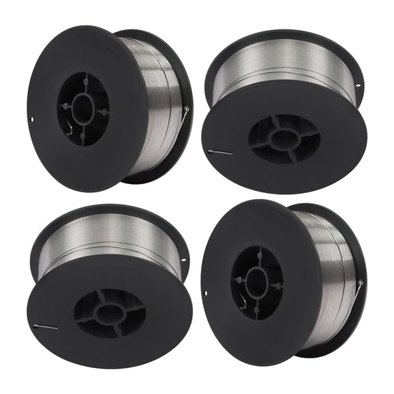 4Pcs E71T-GS Flux Core Gasless MIG Wire .035" Diameter 2lb Spool Welding Wire