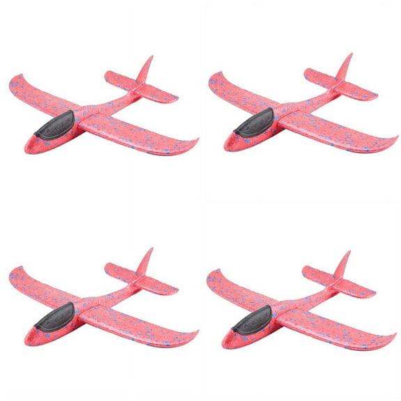 4Pcs EPP Foam Hand Throw Airplane Outdoor Launch Glider Plane Kids Gift Toy 34.5 x 32 x 7.8cm Interesting Toys