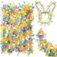 thumbnail image 1 of 4Pcs Easter Tinsel Garland, 26Ft Colorful Tinsel Twist Garland, Spring Hanging Tinsel Ornament Decoration for Holiday Door Tree Mantel Window Outdoor Party Supplies, 1 of 8