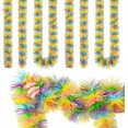 thumbnail image 1 of 4Pcs Easter Tinsel Garland, 26Ft Spring Colorful Tinsel Twist Ornament, Hanging Decoration for Easter Holiday Home Indoor Outdoor Party, 1 of 5