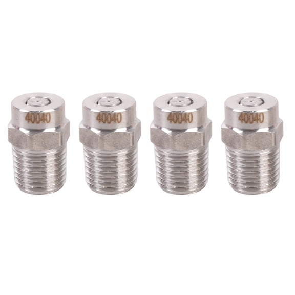 4Pcs Efficient Sprayed Nozzles for Sweeper and Sanitation Equipment Offering Corrosions Resistance and Water Conservation