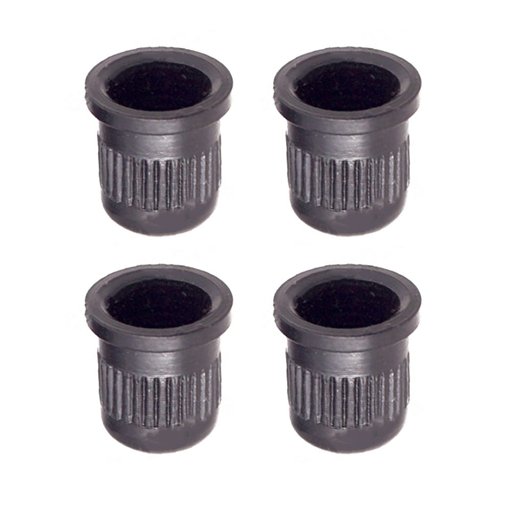 4Pcs Electric Bass String Mounting Ferrules Wire Cases Electric Bass